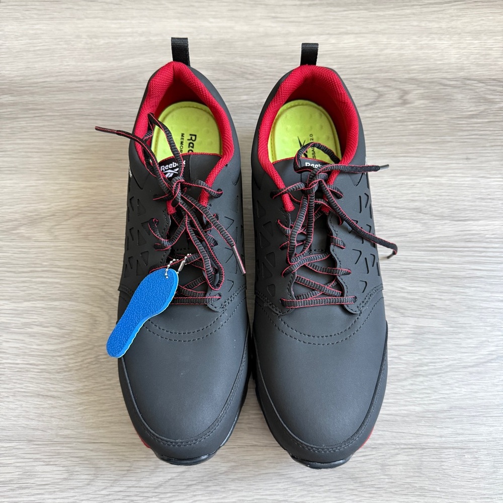 Reebok Sublite Cushion Work Shoe – Men’s Size 11 | RB4058 | Black/Red NEW